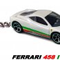 í ¼í¾í ½íº¦í ¼í¶ RARE KEYCHAIN WHITE FERRARI 458 ITALIA í ¼í¿ CUSTOM Ltd Ed. í ½í²GREAT GIFTí ½