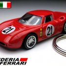 ������������������ ������GREAT GIFT������ KEYCHAIN RED FERRARI 250 ������ LE MANS BERLINETTA EURO HW