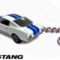 í ¼í¾í ½íº¦í ¼í¶ VERY RARE KEYCHAIN 65/1966 WHITE SHELBY MUSTANG GT350 Ltd í ½í²NICE GIFTí ½í²