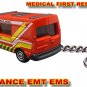 í ¼í¾í ½íº¦ í ¼í¶ *ï¸â£ HTF KEYCHAIN RED AMBULANCE EMS/EMT PARAMEDIC RESCUE í ½í²GREAT GIFTí ½