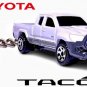 í ¼í¾ í ½í²¯ í ¼í¶ RARE KEYCHAIN WHITE TOYOTA TACOMA TRUCK CUSTOM Ltd Ed. í ½í²GREAT GIFTí ½í²
