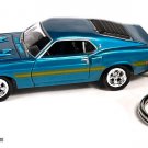 ������������������VERY RARE KEYCHAIN TURQUOISE 69 FORD MUSTANG SHELBY GT350 ❤️GREAT GIFT❤️