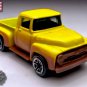 ������������������ VERY RARE KEYCHAIN 1953~1956 YELLOW FORD F100 PICKUP TRUCK������NICE GIFT������