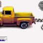 í ¼í¾í ½íº¦í ¼í¶ VERY RARE KEYCHAIN 1953~1956 YELLOW FORD F100 PICKUP TRUCKí ½í²NICE GIFTí ½í²