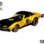 í ¼í¾í ½íº¦í ¼í¶ RARE KEY CHAIN 69/70 YELLOW BLACK CHEVY COPO CORVETTE C3 í ½í²GREAT GIFTí ½í²