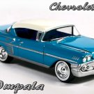 ������ ������ RARE KEYCHAIN 1958 BLUE CHEVY BEL AIR IMPALA CUSTOM Ltd Ed.������NICE GIFT������������