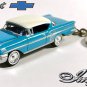 í ¼í¾ í ¼í¶ RARE KEYCHAIN 1958 BLUE CHEVY BEL AIR IMPALA CUSTOM Ltd Ed.í ½í²NICE GIFTí ½í²í ¼í¾