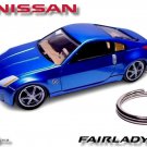 ������������VERY RARE KEYCHAIN BLUE NISSAN 350Z FAIRLADY CUSTOM Ltd Ed. ������GREAT GIFT������������