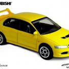 ������ ������ ������ HTF KEYCHAIN YELLOW MITSUBISHI LANCER EVO 8 CUSTOM Ltd ������GREAT GIFT������