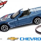 ������������VERY RARE KEYCHAIN 98~05 BLUE CHEVY CORVETTE C5 CONVERTIBLE ������GREAT GIFT������������