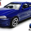 ������ ������ ������ RARE KEYCHAIN BLUE NISSAN SKYLINE GTR GT R R34 Ltd Ed. ������GREAT GIFT������
