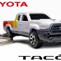 í ¼í¾ í ¼í¼ í ½í´´ RARE KEYCHAIN WHITE TOYOTA TACOMA PICKUP CUSTOM Ltd Ed. í ½í²NICE GIFTí ½í²