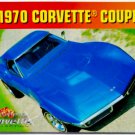RARE TRADING CARD 1970 BLUE CHEVY CORVETTE C3 COUPE GREAT GIFT RARE TRADING CARD 1970 BLUE CHEVY CORVETTE C3 COUPE GREAT GIFT