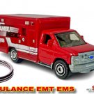 ������ ������ *️⃣ RARE KEYCHAIN RED AMBULANCE EMS/EMT MEDIC FIRE RESCUE ������GREAT GIFT������
