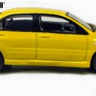 ������ ������ ������ RARE KEYCHAIN YELLOW MITSUBISHI LANCER EVO 8 CUSTOM Ltd ������NICE GIFT������