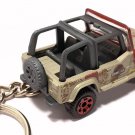RARE CUSTOM KEYCHAIN AMC JEEP WRANGLER JURASSIC PARK GREAT GIFT RARE CUSTOM KEYCHAIN AMC JEEP WRANGLER JURASSIC PARK GREAT GIFT