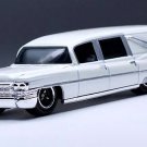 ������������������HTF KEYCHAIN WHITE CADILLAC FLEETWOOD HEARSE ������✝️ FUNERAL GOTHIC COACH���