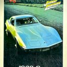 HTF TRADING CARD SILVER 1968 CHEVY CORVETTE C3 COUPE NICE GIFT HTF TRADING CARD SILVER 1968 CHEVY CORVETTE C3 COUPE NICE GIFT