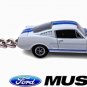í ¼í¾í ½íº¦í ¼í¶ VERY RARE KEYCHAIN 65/66 WHITE SHELBY MUSTANG GT350 Ltd. í ½í²GREAT GIFTí ½í²