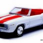 í ¼í¾í ¼í¾í ¼í¾â¤ï¸í ¼í¶ KEYCHAIN 67~69 WHITE CHEVY CAMARO SS CONVERTIBLE â¤ï¸GREAT GIFTâ¤