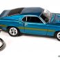 ������������������VERY RARE KEYCHAIN BLUE TURQUOISE 69 MUSTANG SHELBY GT350 ❤️GREAT GIFT❤️