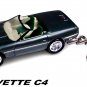 í ¼í¾ í ¼í¶ RARE KEYCHAIN 1990~96 GREEN CHEVY CORVETTE C4 CONVERTIBLE í ½í²GREAT GIFTí ½í²í ¼í¾