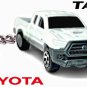 í ¼í¾ í ¼í¼ í ½í´´ RARE KEYCHAIN WHITE TOYOTA TACOMA PICKUP CUSTOM Ltd Ed.í ½í²GREAT GIFTí ½í²