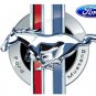 í ¼í¾ í ¼í¼ í ¼í¶ RARE KEYCHAIN BLUE 1968 FORD MUSTANG GTA CUSTOM Ltd Ed.í ½í²GREAT GIFTí ½í²