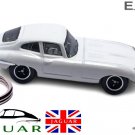 ������������������ VERY RARE KEYCHAIN WHITE JAGUAR E-TYPE/XK-E CUSTOM Ltd Ed.������NICE GIFT������