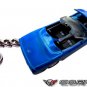 í ¼í¾í ½íº¦í ¼í¶ HTF KEYCHAIN 98~97~05 BLUE CHEVY CORVETTE C5 CONVERTIBLE í ½í²GREAT GIFTí ½í²