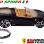 í ¼í¾í ½íº¦í ¼í¶ HTF RARE KEYCHAIN BLACK FERRARI F430 SPIDER CUSTOM Ltd Ed.í ½í²NICE GIFTí ½í²