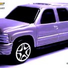 ������������������������������ HTF KEYCHAIN SILVER CHEVY SUBURBAN CUSTOM Ltd. Ed. ❤️GREAT GIFT