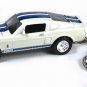 í ¼í¾í ¼í¾í ¼í¾RARE KEYCHAIN 67 WHITE SHELBY MUSTANG GT350 CUSTOM Ltd Ed.â¤ï¸GREAT GIFTâ¤ï¸