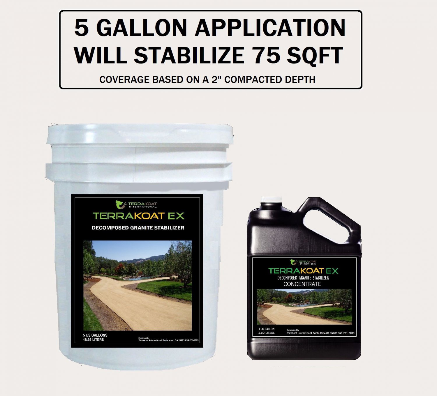 TerraKoat EX Granite Stabilizer (5 Gallon Application)