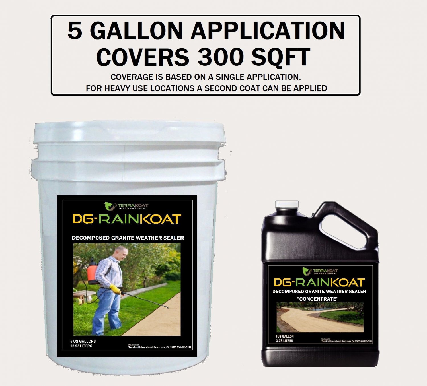 DGRainKoat Granite Sealer (5 Gallon Application)