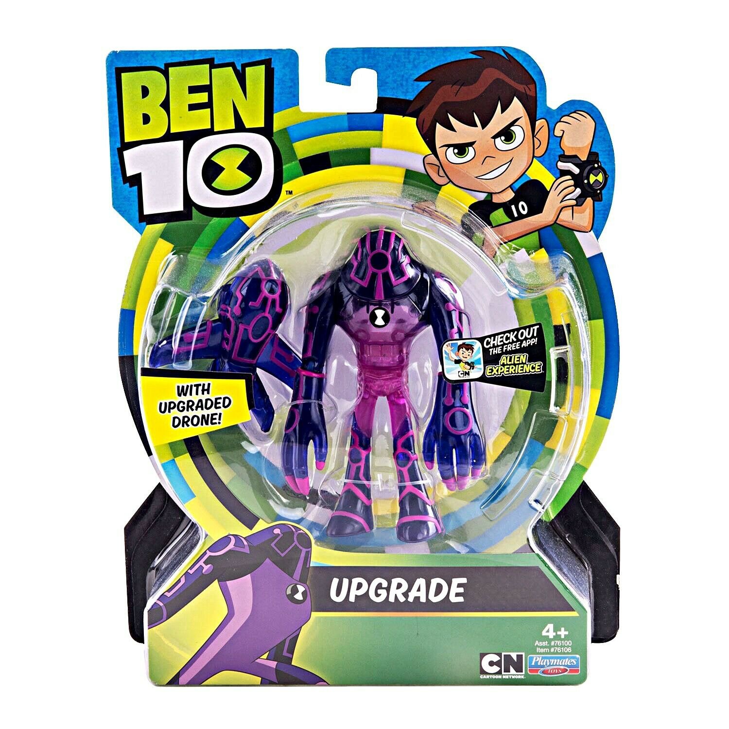 Ben 10 Plasma Upgrade Action Figure Toy 12.5 cm Original, New & Sealed