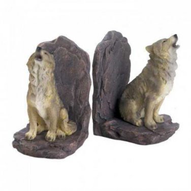 Howling Wolf Bookends X662-10018439