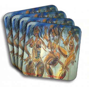 Dance Forfela Coasters (African American Coasters)