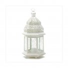 Large White Moroccan Lantern X662-38466