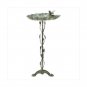 Verdigris Leaf Birdbath X662-39448