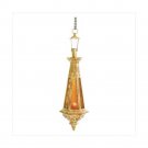Amber Teardrop Lantern X662-38373
