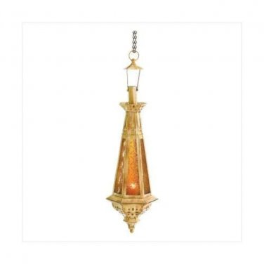 Amber Teardrop Lantern X662-38373