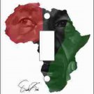 Mandela Africa Switch Plate (African American Single Switch Plate)