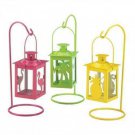 Set Of 3 Tropical Mini Lanterns X662-10019090