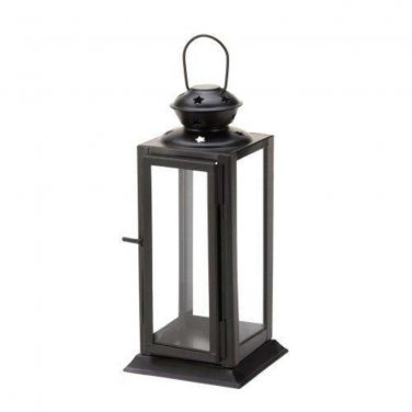 Black Colonial Rectangle Lantern X662-10015418