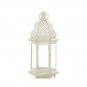 Sublime Distressed White Large Lantern X662-10017452