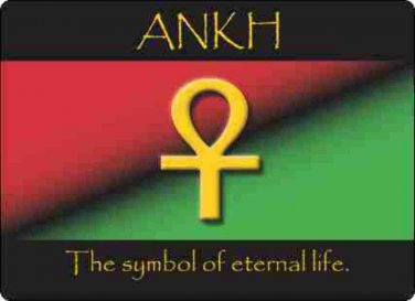 Ankh Cutting Board-Trivet (African American Cutting Board)