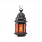 Amber Moroccan Candle Lantern X662-D1058