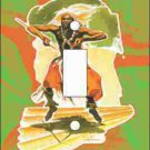 Watusi Dancer Switch Plate (African American Single Switch Plate)