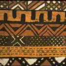 Mudcloth III Cutting Board-Trivet (African American Cutting Board)